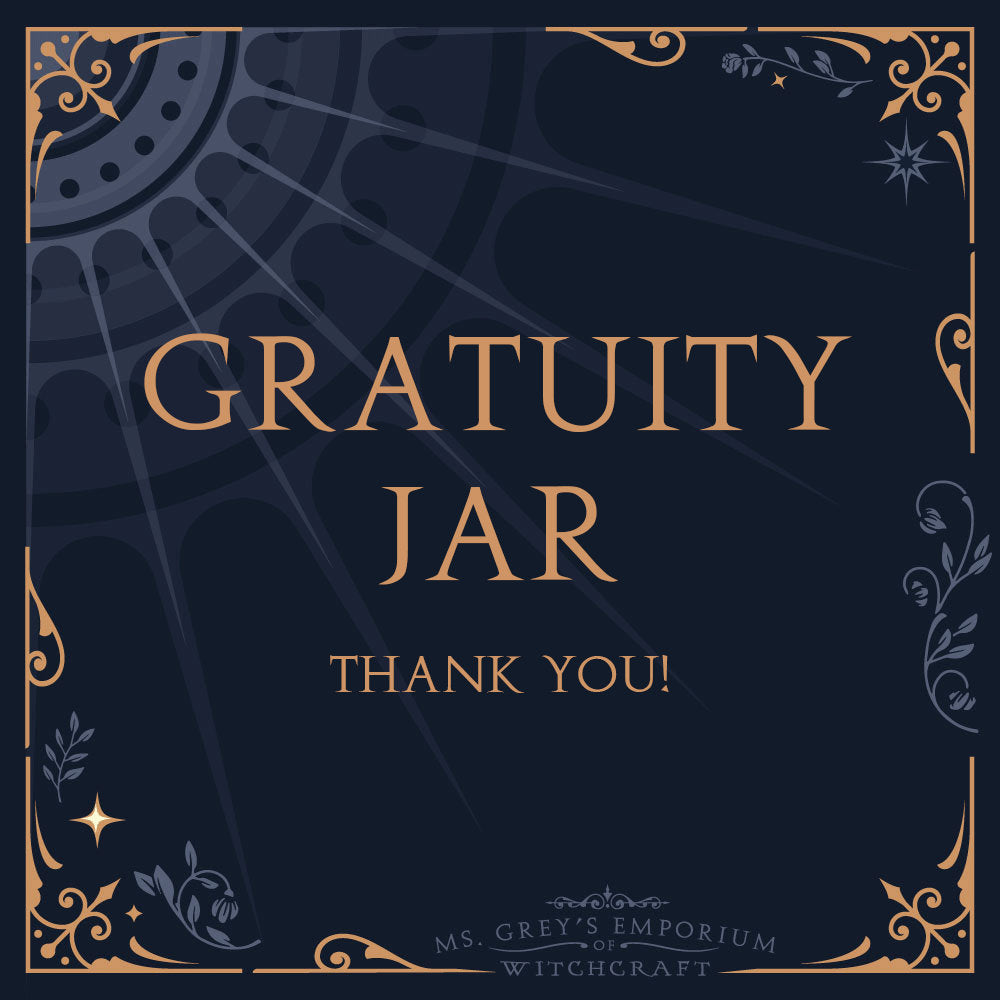 Gratuity Jar | Thank you |