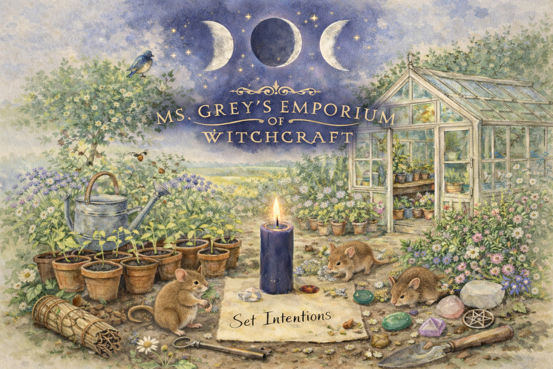 Late April Energy — Moon Phases, Practical Spell work & Grounded Self-Care