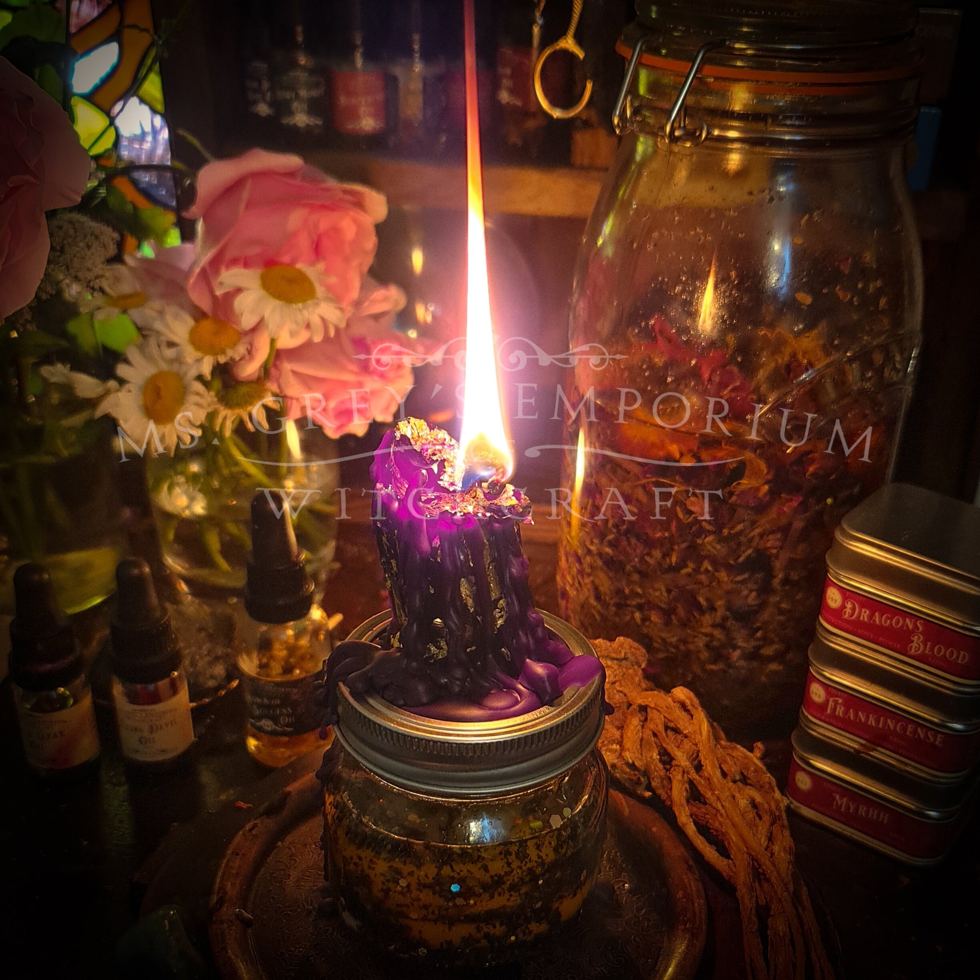 Lucky Black Cat Spell Jar | Change Your Luck | Lucky Black Cat | Crown Of Success Spell | Achieve All Your Endeavours | Luck |