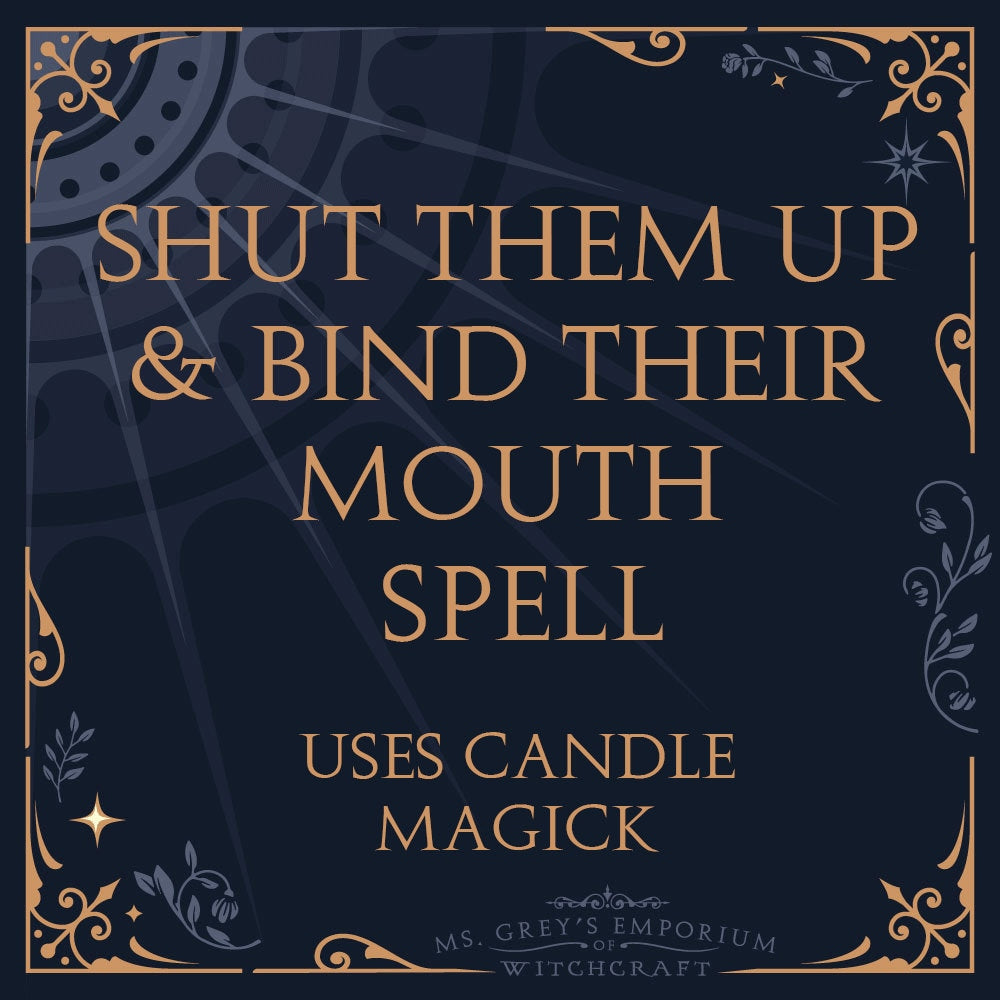 Shut Up Spell | Stop Gossip Spell | Shut The F**K Up |