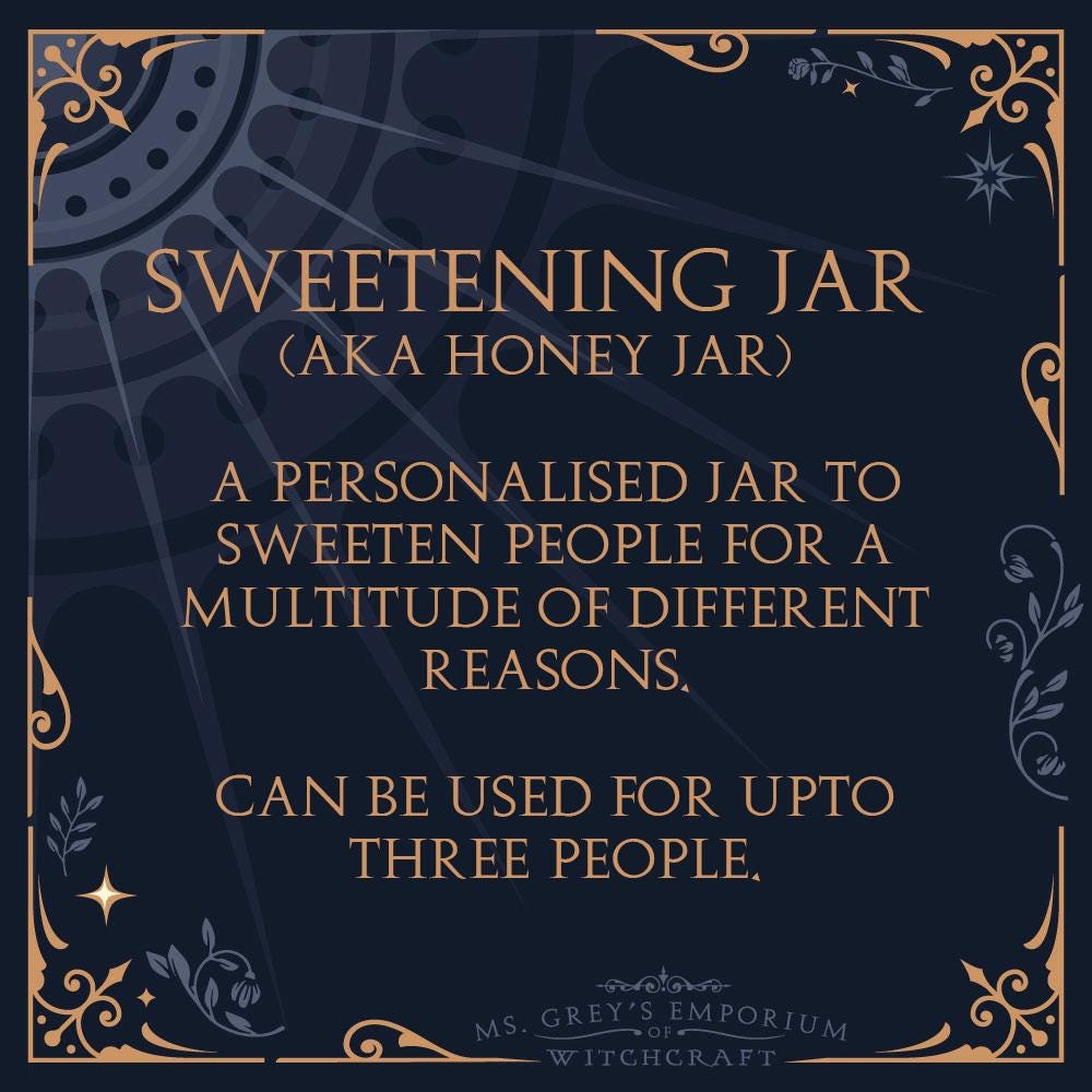 Sweetening Jar | Honey Jar